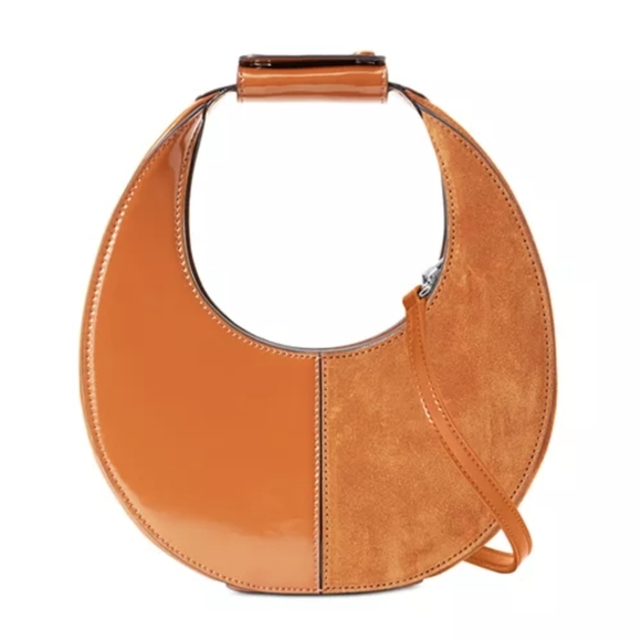 STAUD Handbags - STAUD Moon Mini Split Shoulder Bag With Crossbody Strap